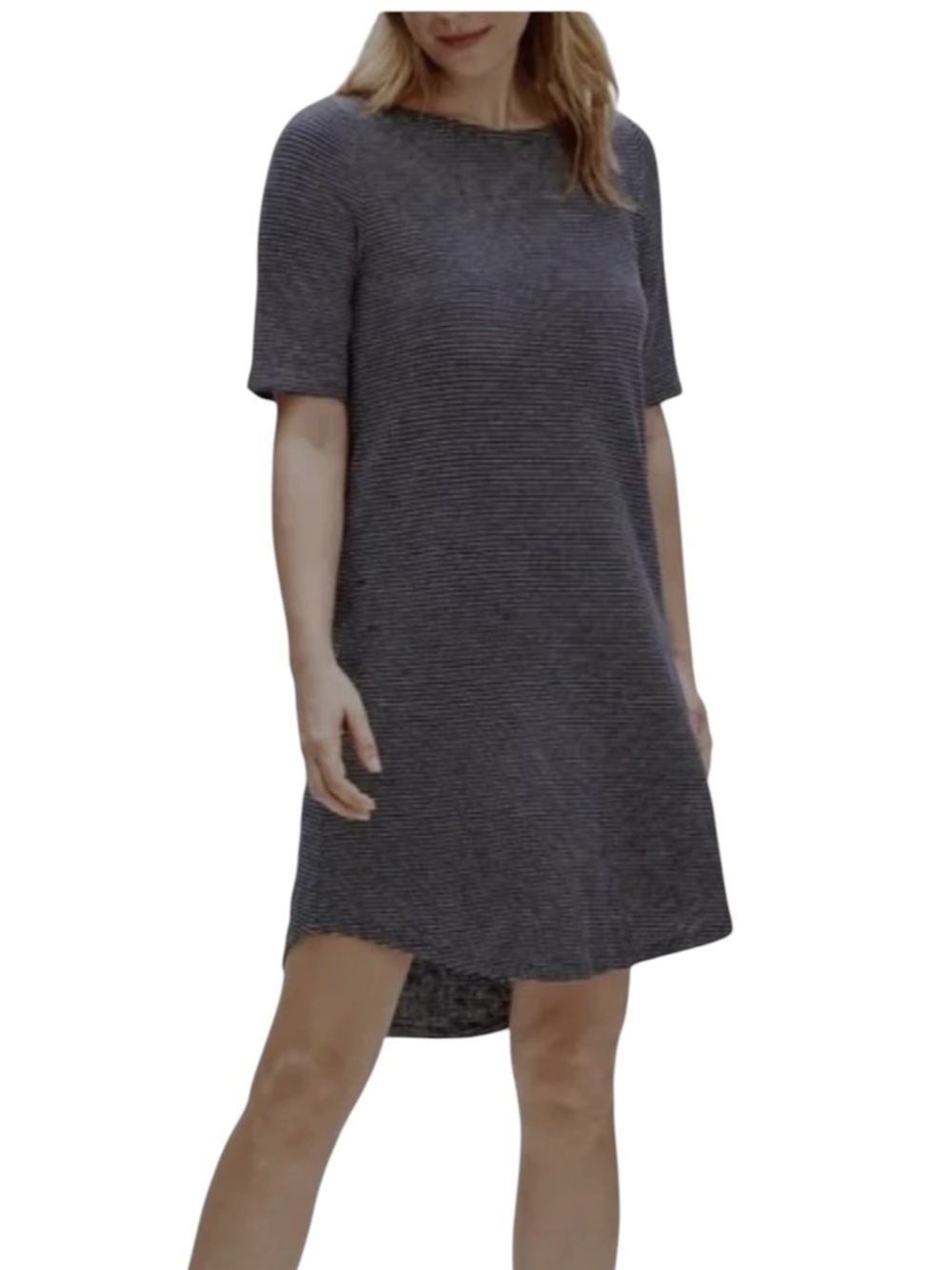 Eileen Fisher hemp and cotton dress size L